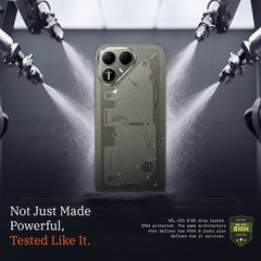 Tecno Pova 8 5G Factory Unlocked Dual SIM 128GB ROM NFC 8000mAh Battery Green