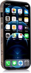iPhone 17 Pro Max Case with Camera Lens Protector, Luxury Designer Leather Cover