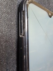 samsung Galaxy A02S Black smart Phone. For parts Only But Powers On