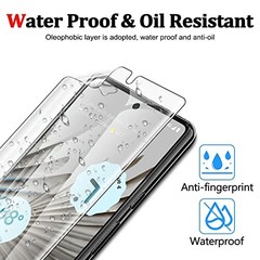 3+3 Pack for Google Pixel 7 Pro Screen Protector & Camera Lens Protector, Anti-S