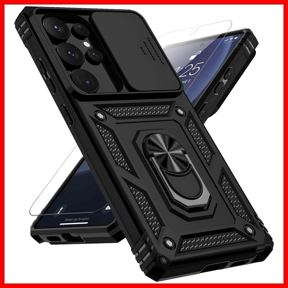 For Samsung Galaxy S25 Ultra Case with Military Grade Cover & Screen Protector