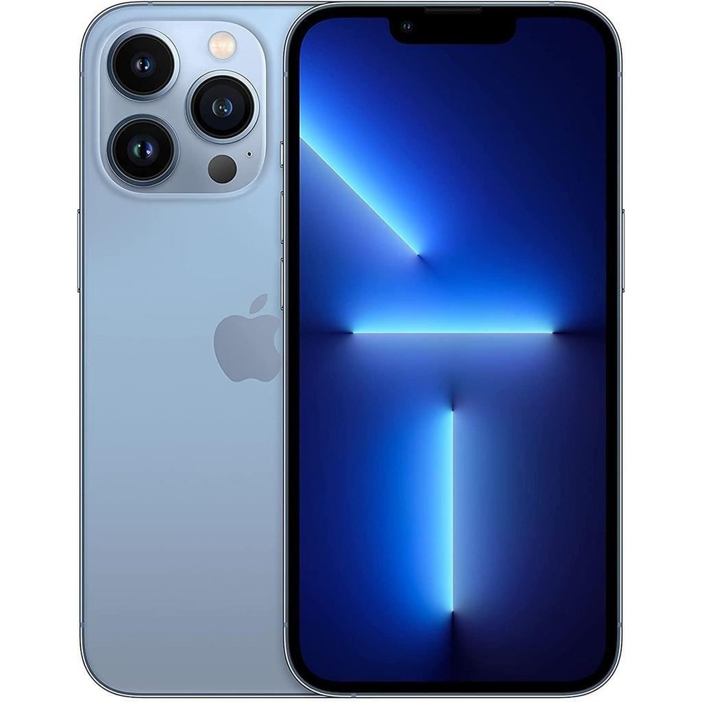 Apple iPhone 13 Pro 256GB Sierra Blue Unlocked Very Good