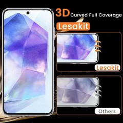 4PCS Screen Protector & Camera Lens Protector for Samsung Galaxy A55 5G 9H Hardn