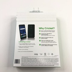 Alcatel Pixi Theatre Black Cricket Slim Smartphone Unopened
