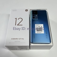 Original Xiaomi 12T Pro 5G 256GB/512GB ROM DualSIM 5000mAh 200MP 6.67&Prime;New Sealed