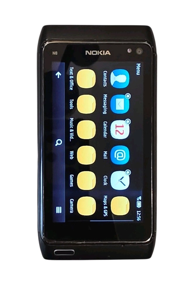 Original Nokia N8 N8-00 3G WIFI GPS 12MP Touchscreen 3.5&Prime; Smartphone AS-IS, READ