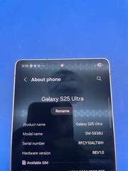 Samsung galaxy s25 ultra 256gb Verizon Only