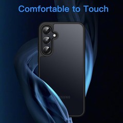 Matte Case for Samsung Galaxy A55 5G, Frosted Translucent Back Protective Cover