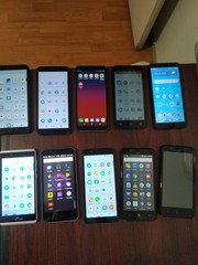 Lot of 10 Mixed Brand LG/WIKO/alcatel and other 16GB Smartphone