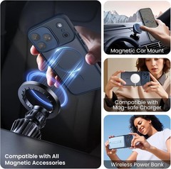 Magnetic for iPhone 17 Pro Max Case – Full Camera Protection, Drop Protection, D