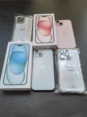 Working well Apple iPhone 15-128GB/256GB 6.1&Prime; 48MP (Unlocked) with face ID