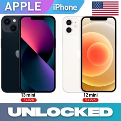New Apple iPhone 13 Mini/12 Mini 64/128GB/256GB A2481 A2176 Factory Unlocked USA