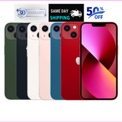 Apple iPhone 13 Unlocked 128GB/256GB/512GB – 5G – Free Shipping!
