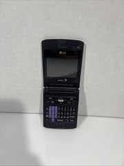 LG Lotus LX600 Purple Floral Sprint Flip Phone (Used/ Parts)