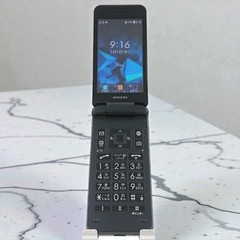 Kyocera 902KC Digno Keitai 3 Black 4G LTE Android8 Flip Phone Unlocked SIM Free☆
