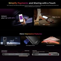 OUKITEL WP55 Ultra 5G 4G Rugged Phone Android 15 Thermal Imaging 512GB Unlocked