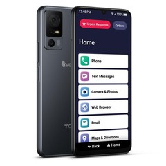 Lively Jitterbug Smart4 Smartphone for Seniors – Cell Phone for Seniors – Not…