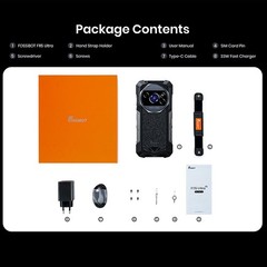 5G Thermal Imaging Camera Rugged Phone Android 16 Rangefinder Outdoors FOSSiBOT