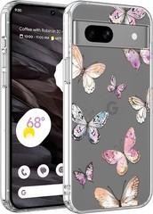 Butterfly Phone Case for Google Pixel 7a 5G 6,1 » Cute Trendy Soft Slim TPU Cove