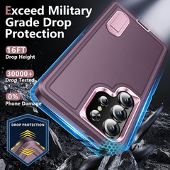 For Samsung Galaxy S26 Ultra Case w/ Heavy Duty Rugged Military Grade Protection