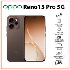 OPPO Reno15 Pro 5G BROWN 12GB+512GB Dual SIM Unlocked Android Cell Phone