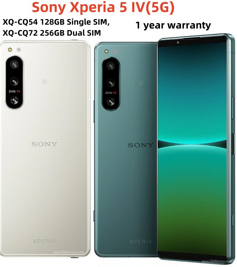 Sony Xperia 5 IV 5G XQ-CQ54 XQ-CQ72 256GB Unlocked Android Cellphone New Sealed