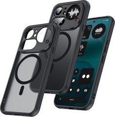 Magnetic for Nothing Phone 4A Pro Case Translucent Matte Shockproof Phone Case