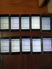 Lot of 10 Apple iPod Touch 2nd Generation 8GB A1288