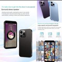 SOYES XS15 3G Mini Smartphone 3.0inch WiFi GPS Quad Core Android 8.1 Cell Phone