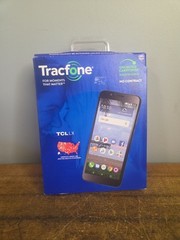 Tracfone TCL LX 4G LTE 16GB Black 5.3&Prime; Touch Smartphone – New – Open Box