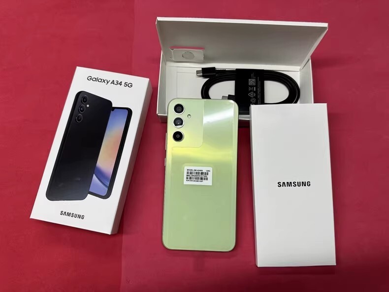 New&Sealed Samsung Galaxy A34(5G) 128GB Dual Sim Fully UNLOCKED Android