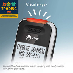 BL102-4 DECT 6.0 4-Handset Cordless Phone for Home with Answering Machine, Call