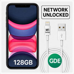 Fair Apple iPhone 11 128GB Unlocked Space Gray ATT Tmo Vzw 🔋89%+