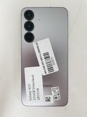 Samsung Galaxy S25 256GB Silver SM-S931U (Unlocked) Damaged zD3118