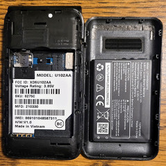 Alcatel Cingular Flip 4 IV U102AA – Black ( AT&T ) 4G VoLTE Cellular Phone -READ