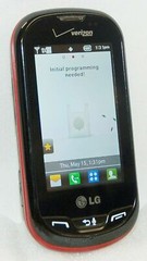 LG VN271 Extravert Verizon Full Qwerty Slider Cell Phone Touch Screen 3G Grade C