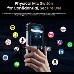 5G FOSSiBOT F115 Ultra Thermal AI Rugged Phone Android 16 Rangefinder 20000mAh