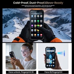 5G FOSSiBOT F115 Ultra Thermal AI Rugged Phone Android 16 Rangefinder 20000mAh