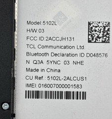 TCL A30 5.5&Prime; Display Android Smartphone 32GB 3GB RAM 8MP Camera Tracfone Locked