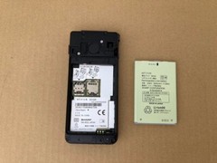 SHARP AQUOS SH-01J DOCOMO ANDROID Flip Phone Black Keitai UNLOCKED SIM Free