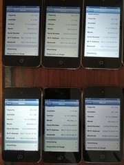Lot of 10 Apple iPod Touch 4th Generation 32GB A1367