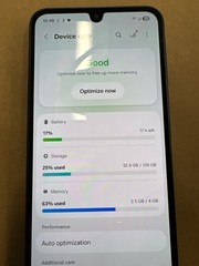 Samsung Galaxy A17 5G 128GB SM-S176V (Unknown) Black PARTS ONLY (HPB029333)