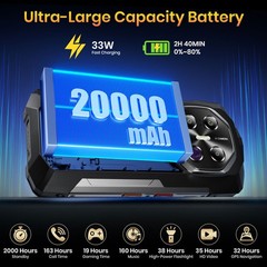 6.78&Prime; FOSSiBOT F113 5G Rugged Smartphone Android 15 64MP Night Vision Outdoors
