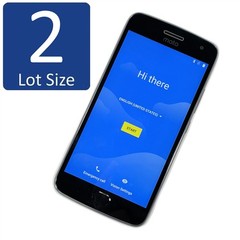 Lot of 2 Motorola Moto G5 Plus XT1687 32GB Lunar Grey – Unknown Carrier