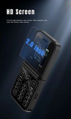 Unlocked SERVO F15 New Flip Mini Mobile Phone Dial GSM Cellphones Dual SIM Card