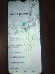 T-Mobile Revvl V+ 5G 64GB Nebula Black For parts