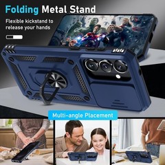 Samsung Galaxy S26 Case Built in Slide Camera Lens Cover + Screen Protector + Ki