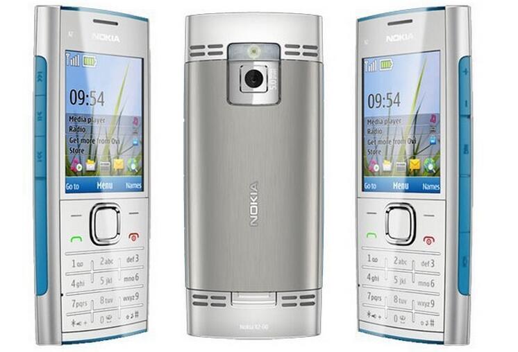Cheap X2 Nokia X2-00 FM JAVA Cellphone 2.2 in Bluetooth Original 5MP Unlocked