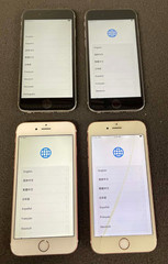 Lot of 4 Apple iPhone 6s A1688 (GSM+CDMA) Mixed Colors/Storage