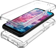 Cloud Mobile Stratus C8 – Full Cover Shockproof Protective Phone Case – Clear